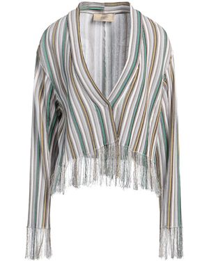 Maison Flâneur Cardigan Cotton, Viscose - White