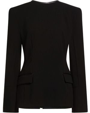 The Mannei Top Polyester, Rayon, Elastane - Black