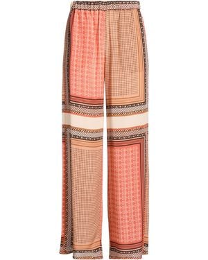 Antonelli Trousers Silk - Orange