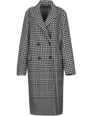 Ermanno Scervino Coat Virgin Wool - Gray