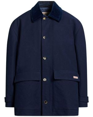 Marni Jacket Cotton, Polyurethane - Blue