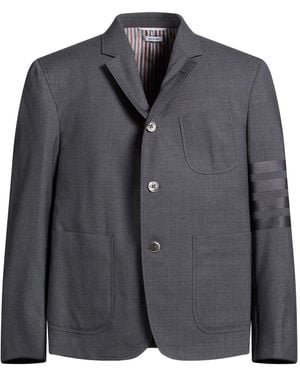 Thom Browne Blazer Wool - Grey
