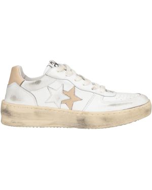 2Star Sneakers Leather - White