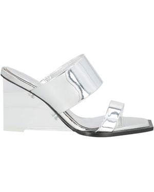 McQueen Sandals Synthetic Material - White