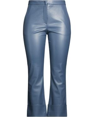 Beatrice B. Pants Polyurethane, Polyester - Blue