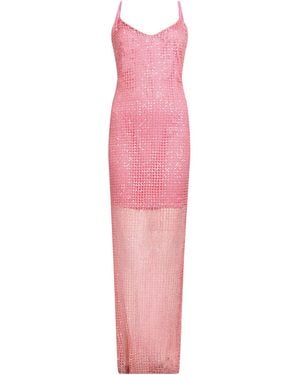 Fracomina Maxi Dress Polyester - Pink