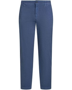 120% Lino Trouser - Blue