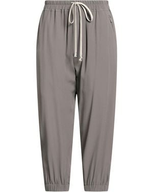 Rick Owens Pants Acetate, Silk - Gray