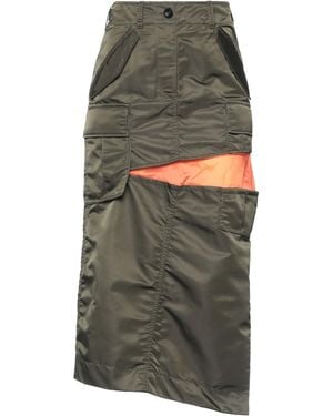 Sacai Midi Skirt - Green