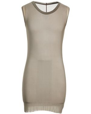 Rick Owens Tank Top Cupro, Elastane - Gray