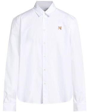 Maison Kitsuné Shirt Cotton - White