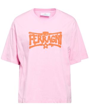 Chiara Ferragni Camiseta - Rosa