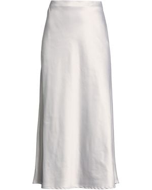 Tagliatore 0205 Light Midi Skirt Polyester, Elastane - White