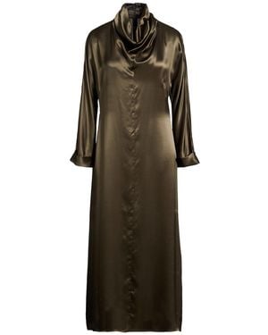 Liviana Conti Maxi Dress Silk - Green