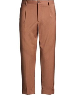 Costumein Trousers Virgin Wool - Brown