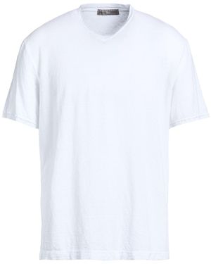 Daniele Fiesoli T-Shirt Linen, Elastane - White