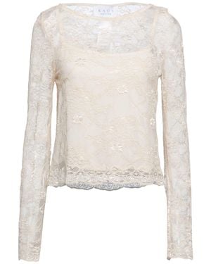 Kaos Cream Top Polyimide - White