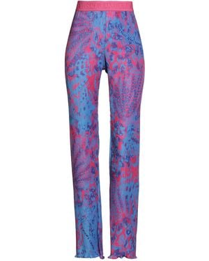 Versace Jeans Couture Trousers Polyester - Blue