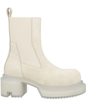 Rick Owens Light Boot Leather - White