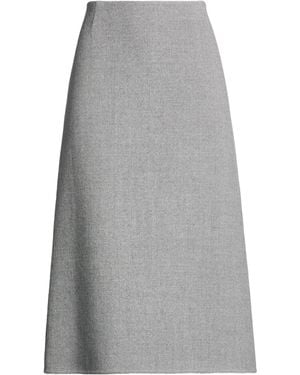 Sofie D'Hoore Midi Skirt Wool, Silk - Gray