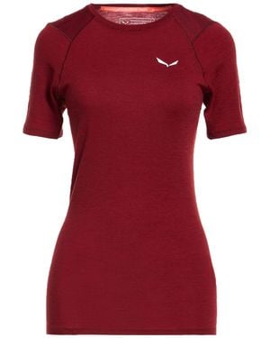 Salewa Camiseta - Rojo