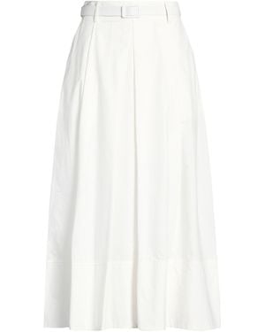 Kaos Ivory Maxi Skirt Cotton - White