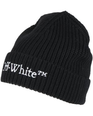 Off-White c/o Virgil Abloh Hat Virgin Wool - Black