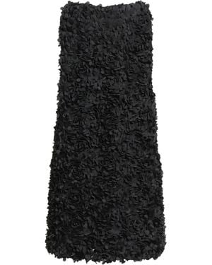 Emma Mini Dress Polyester - Black
