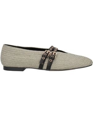 Bibi Lou Ballet Flats Textile Fibers - Gray