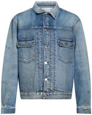 Department 5 Denim Outerwear Cotton - Blue