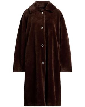 Pinko Shearling- & Kunstfell - Rot