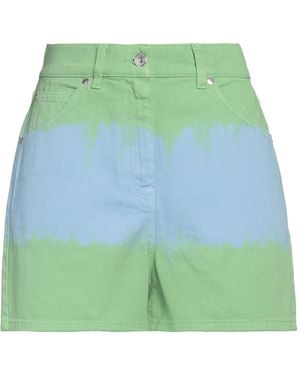 MSGM Denim Shorts Cotton - Green