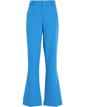 VANESSA SCOTT Azure Pants Polyester, Elastane - Blue