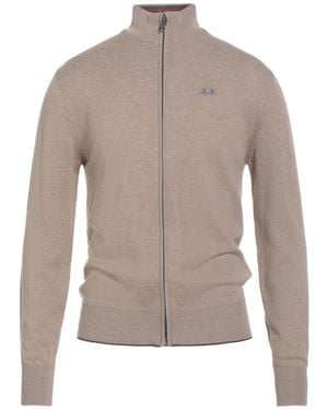 La Martina Cardigan Acrylic, Cotton, Wool - Grey