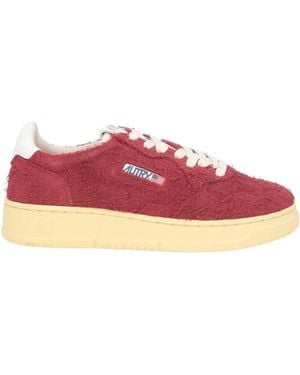 Autry Burgundy Sneakers Leather - Pink