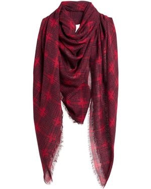 Aspesi Scarf Modal, Virgin Wool - Red