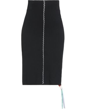 Off-White c/o Virgil Abloh Midi Skirt - Black