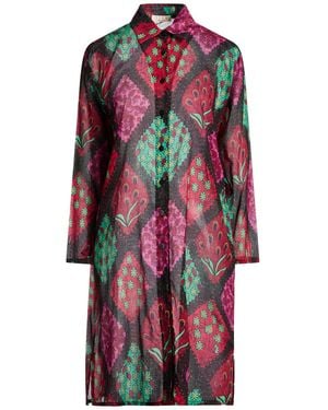 Siyu Mini Dress Cotton - Red