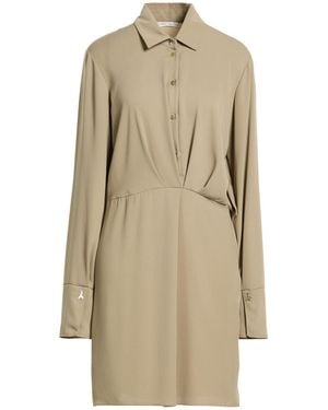 Patrizia Pepe Mini Dress Polyester - Natural