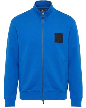 ARMANI EXCHANGE Sweatshirt Cotton - Blue