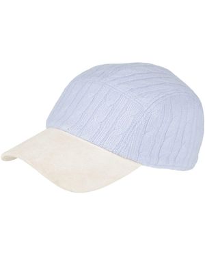 Eleventy Sky Hat Wool, Cashmere - Blue