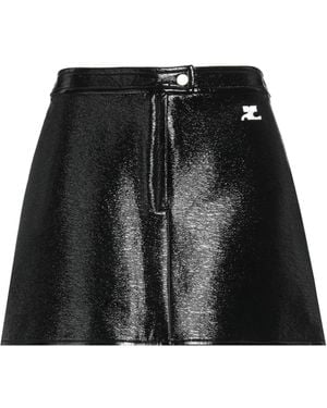 Courreges Mini Skirt - Black