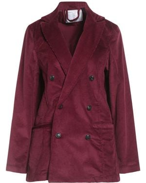 Societe Anonyme Blazer Cotton, Elastane - Purple