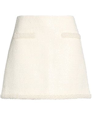 Self-Portrait Mini-Jupe - Neutre