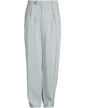 Giorgio Armani Trousers Silk, Polyamide - Blue