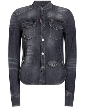 DSquared² Jeanshemd - Blau