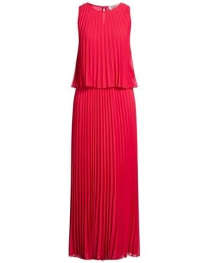 Kaos Coral Maxi Dress Polyester - Red