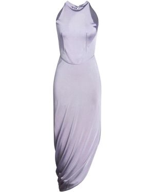 Giorgio Armani Maxi-Kleid - Lila