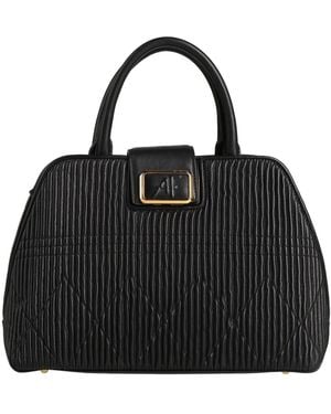 Alberta Ferretti Handbag Textile Fibres - Black
