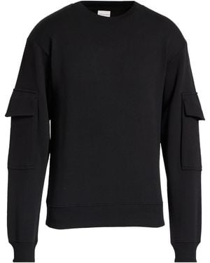 Dries Van Noten Sweatshirt Cotton - Black
